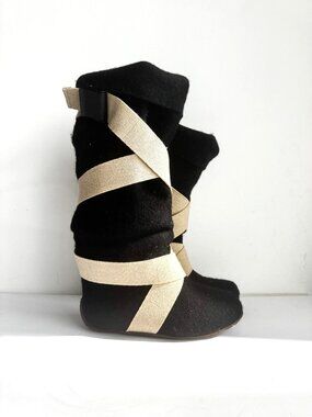 Aki Choklat for Lehtiset Black Felt Boots 37